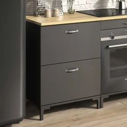 Küchenschrank Manchester | 60 x 60 x 86 cm | Helvezia Oak Design