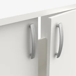 Küchenschrank Nova - 100x60x85 cm - Weiß/Eiche