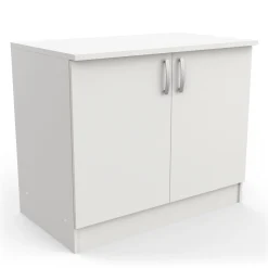 Küchenschrank Nova - 100x60x85 cm - Weiß/Eiche