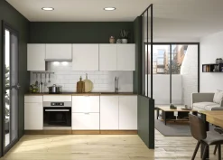 Gautier - Gami Küchenset Eden | Geräte nicht inbegriffen | Design Helvezia Oak
