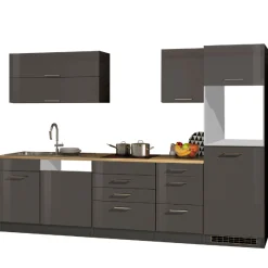 Held Küchenset Mailand | Geräte nicht enthalten | Sonoma Grey Oak