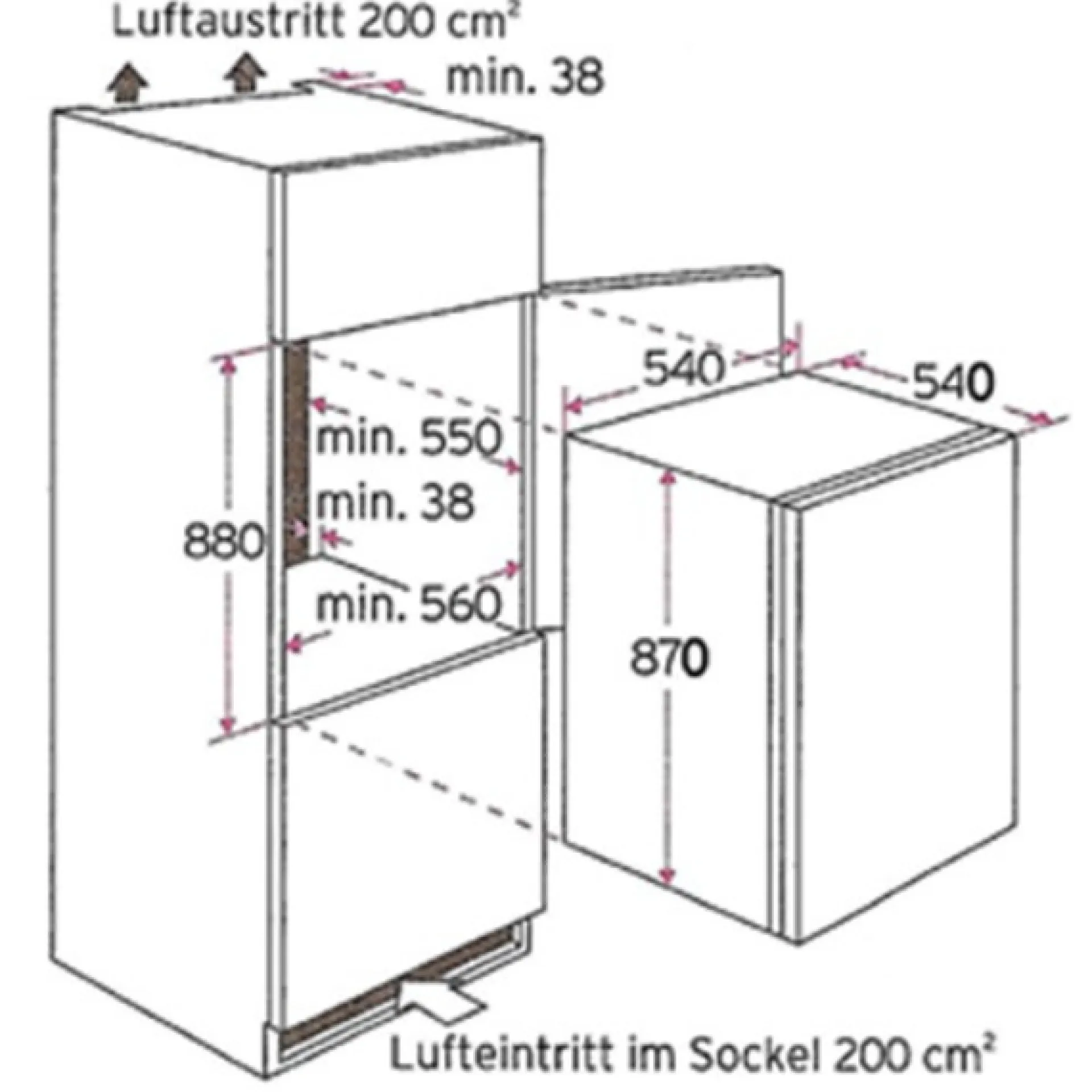 Held Küchenset Mailand | Geräte nicht enthalten | Sonoma Grey Oak
