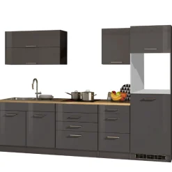 Held Küchenset Mailand | Geräte nicht enthalten | Sonoma Grey Oak