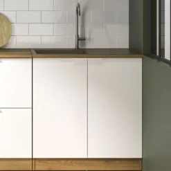 Küchenunterschrank Eden | 80 x 60 x 86 cm | Helvezia Oak Design
