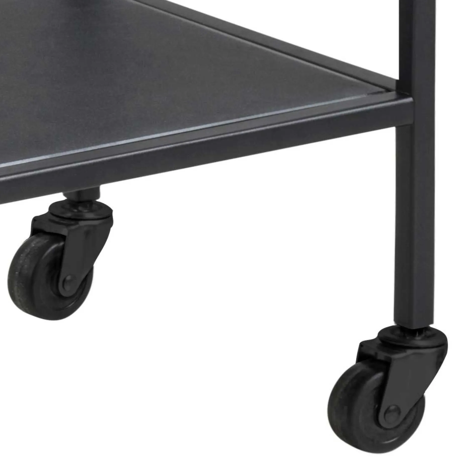 Küchenwagen Dover 60cm - schwarz