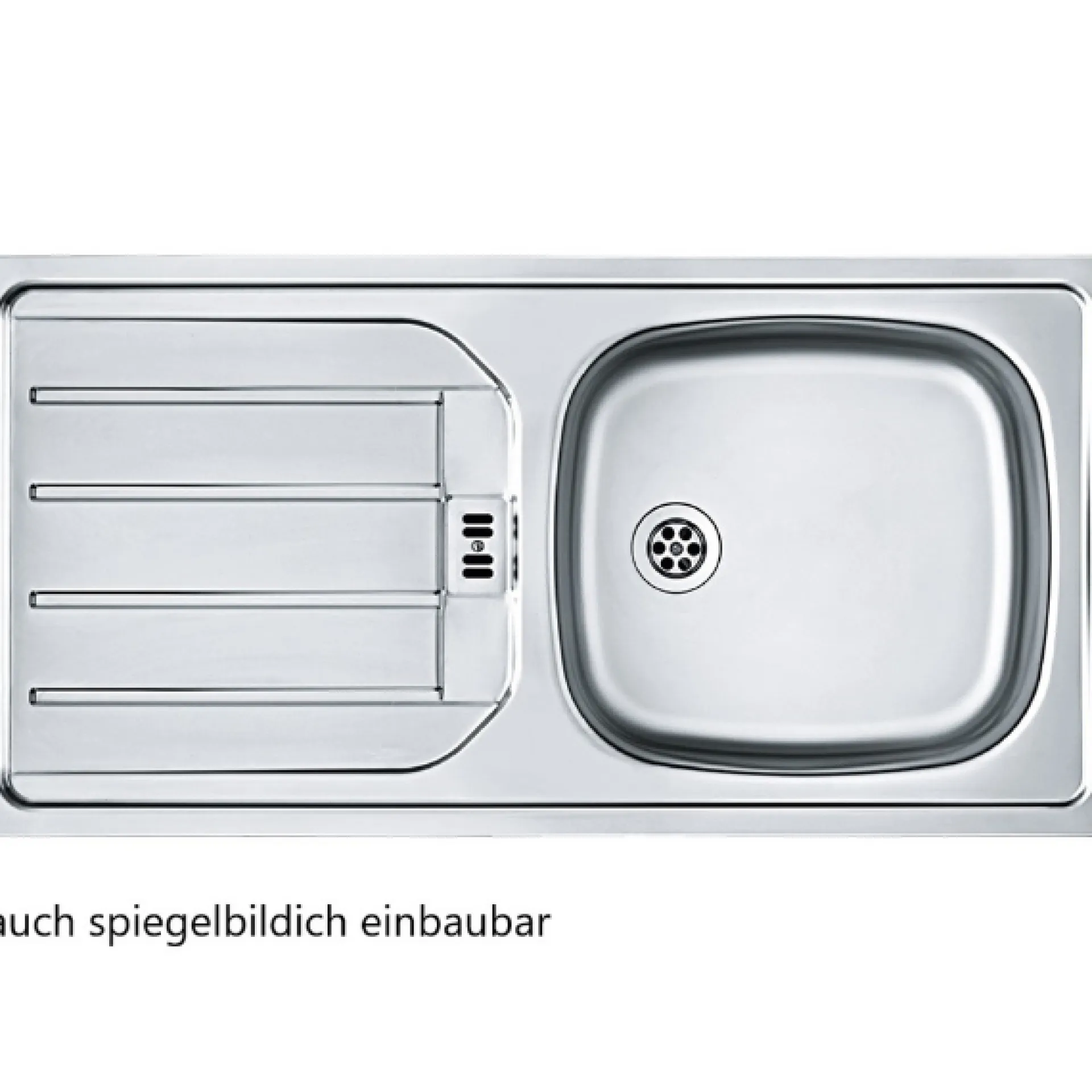 Held Küchenzeile in L-Form Sorrella 210cm mit Platz für Backofen und Geschirrspüler - Eiche/Graphit