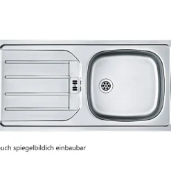 Held Küchenzeile in L-Form Sorrella 210cm mit Backofen und Geschirrspüler - anthrazit/ocker