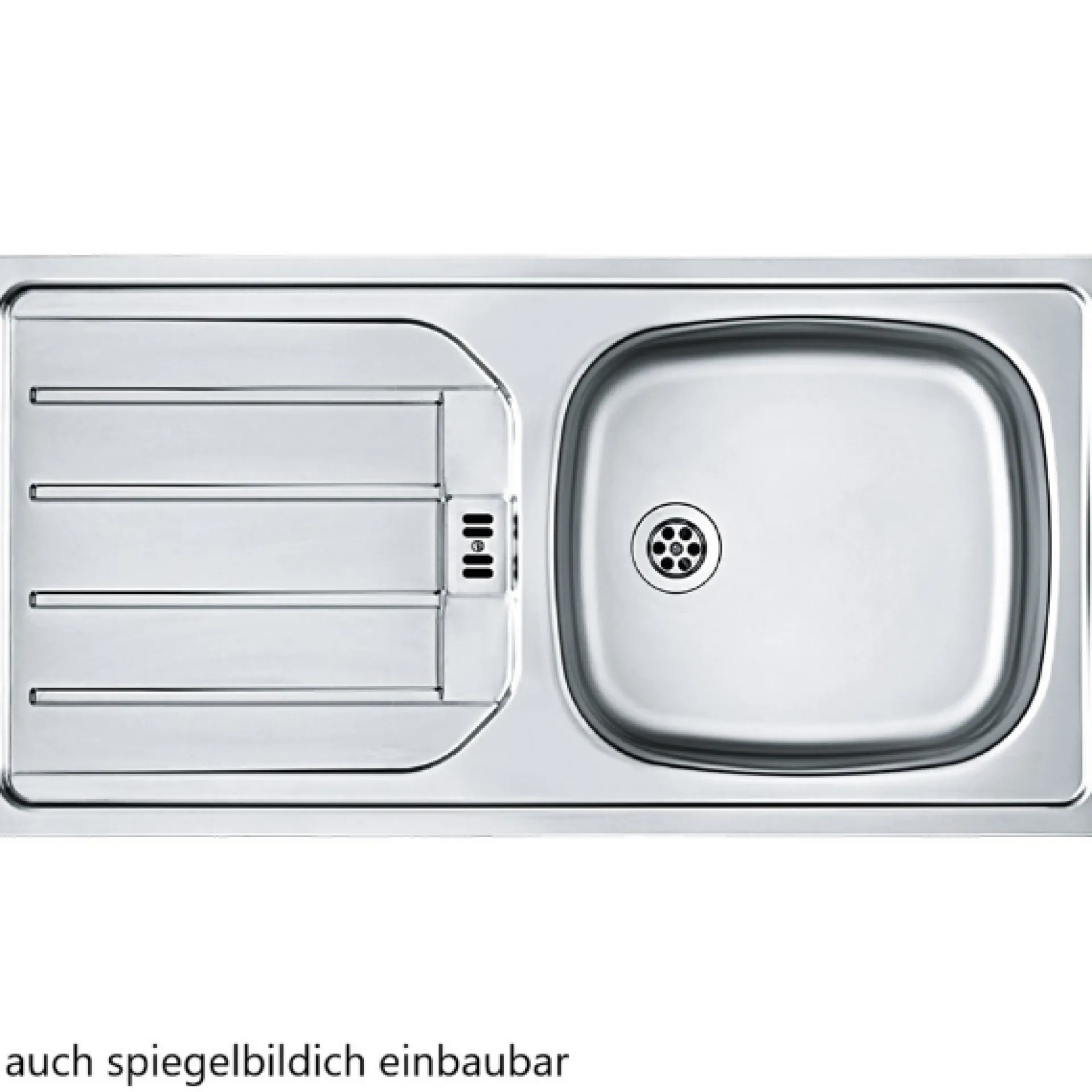 Held Küchenzeile in L-Form Sorrella 270cm mit Backofen, Geschirrspüler und Kühlschrank - Eiche/Graphit