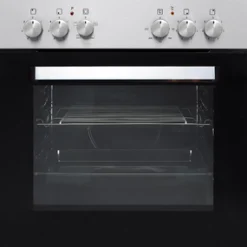 Held Küchenzeile Ragnar 220cm mit Backofen und Geschirrspüler - Hochglanz weiß