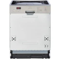 Held Küchenzeile Ragnar 330cm mit Backofen und Geschirrspüler - Hochglanz weiß