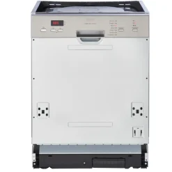 Held Küchenzeile Ragnar 370cm mit Backofen, Mikrowelle, Geschirrspüler und Kühlschrank - hochglänzend weiß