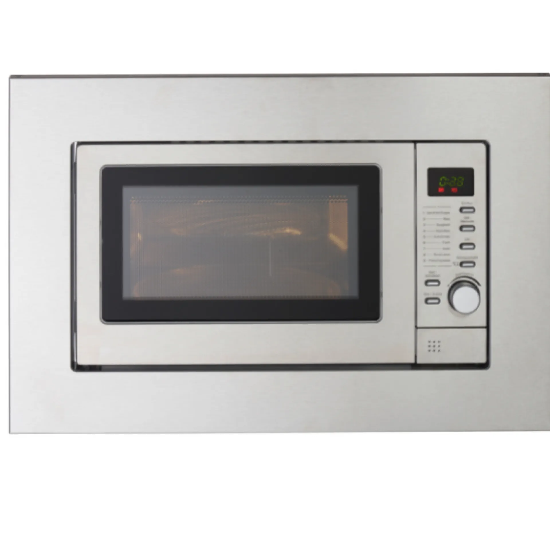 Held Küchenzeile Ragnar 370cm mit Backofen, Mikrowelle, Geschirrspüler und Kühlschrank - hochglanz