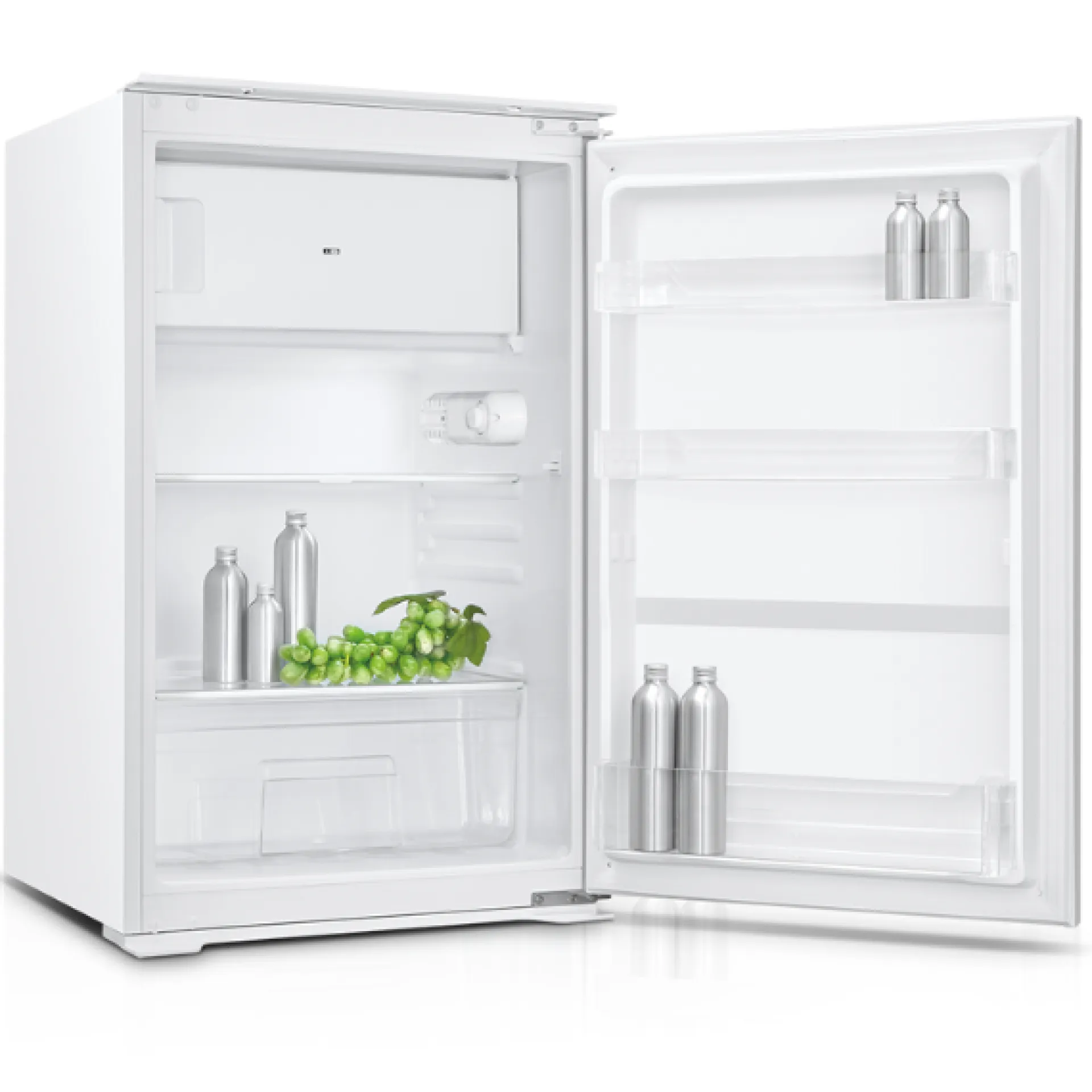 Held Küchenzeile Ragnar 310cm mit Geschirrspüler, Backofen und Kühlschrank - hochglänzend weiß