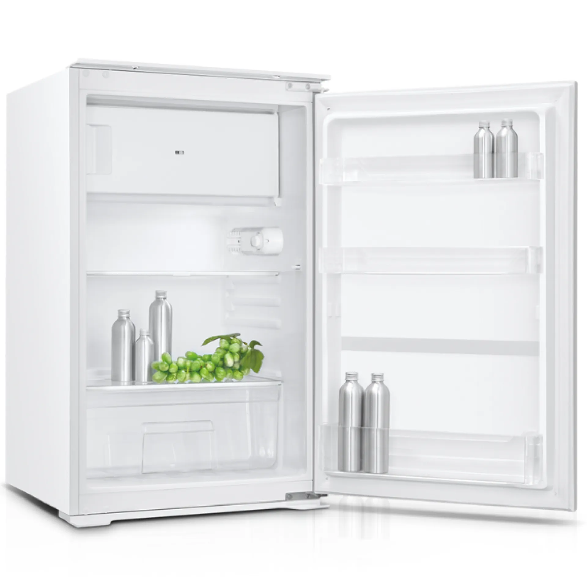 Held Küchenzeile Ragnar 310cm mit Geschirrspüler, Backofen und Kühlschrank - Hochglanz