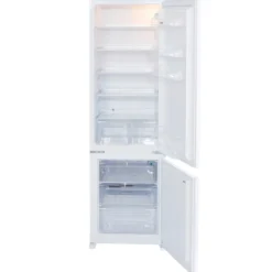 Held Küchenzeile Ragnar 390cm mit Kühl-Gefrierkombination, Backofen und Geschirrspüler - Hochglanz weiß
