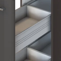 Held Küchenzeile Ragnar 330cm mit Kühlschrank, Backofen und Geschirrspüler - Hochglanz