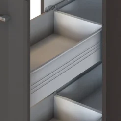 Held Küchenzeile Ragnar 330cm mit Platz für Kühlschrank, Backofen und Geschirrspüler - Hochglanz
