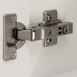 Held Küchenzeile Ragnar 280cm mit Platz für Mikrowelle, Kühlschrank, Backofen und Geschirrspüler - Hochglanz weiß