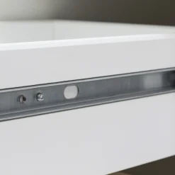 Held Küchenzeile Sorrella 270cm mit Backofen und Kühlschrank - weiß/Eiche