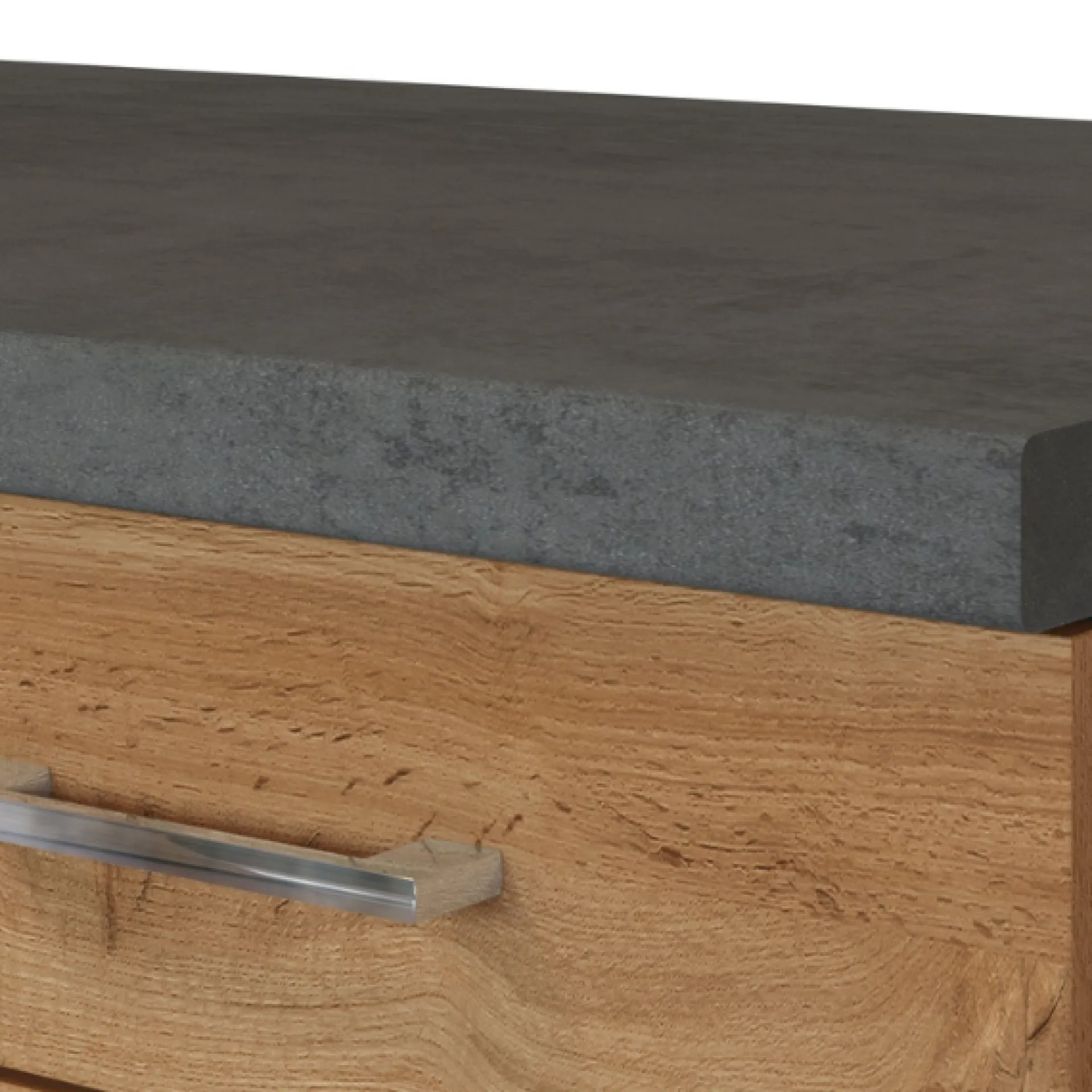 Held Küchenzeile Sorrella 210cm mit eingebautem Backofen - Eiche
