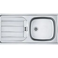 Held Küchenzeile Sorrella 210cm mit Platz für Geschirrspüler und Backofen - Eiche