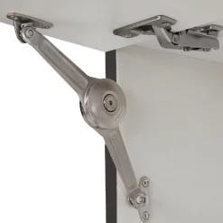Held Küchenzeile Sorrella 270cm mit Platz für Backofen und Kühlschrank - anthrazit/ocker