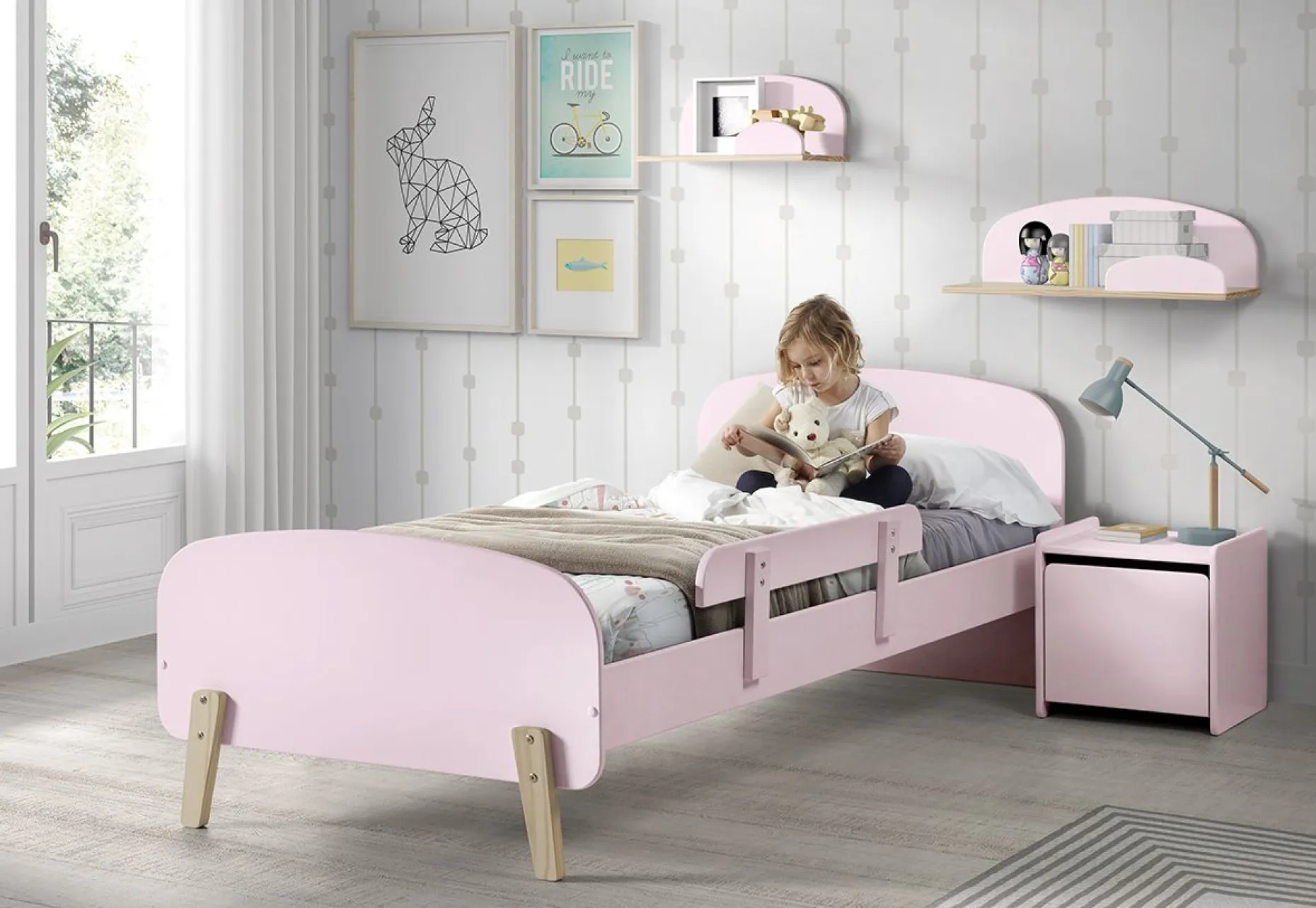 Kiddy Bettgitter - rosa