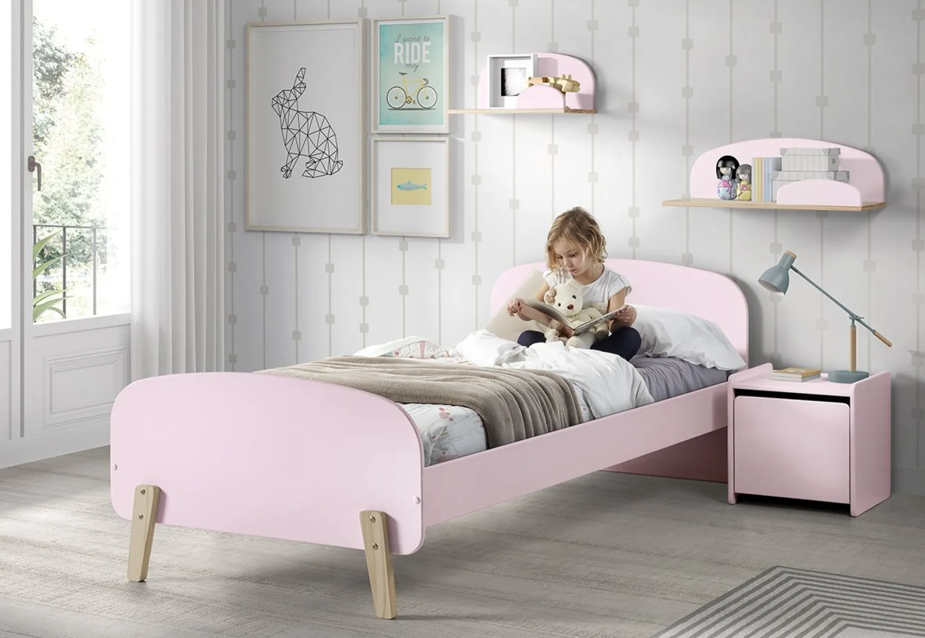 Kiddy Nachttisch - rosa
