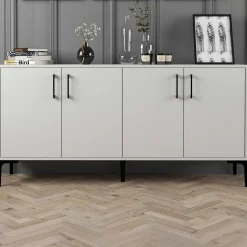 Kiev 16 Konsole | 100 % MELAMIN | Weiß