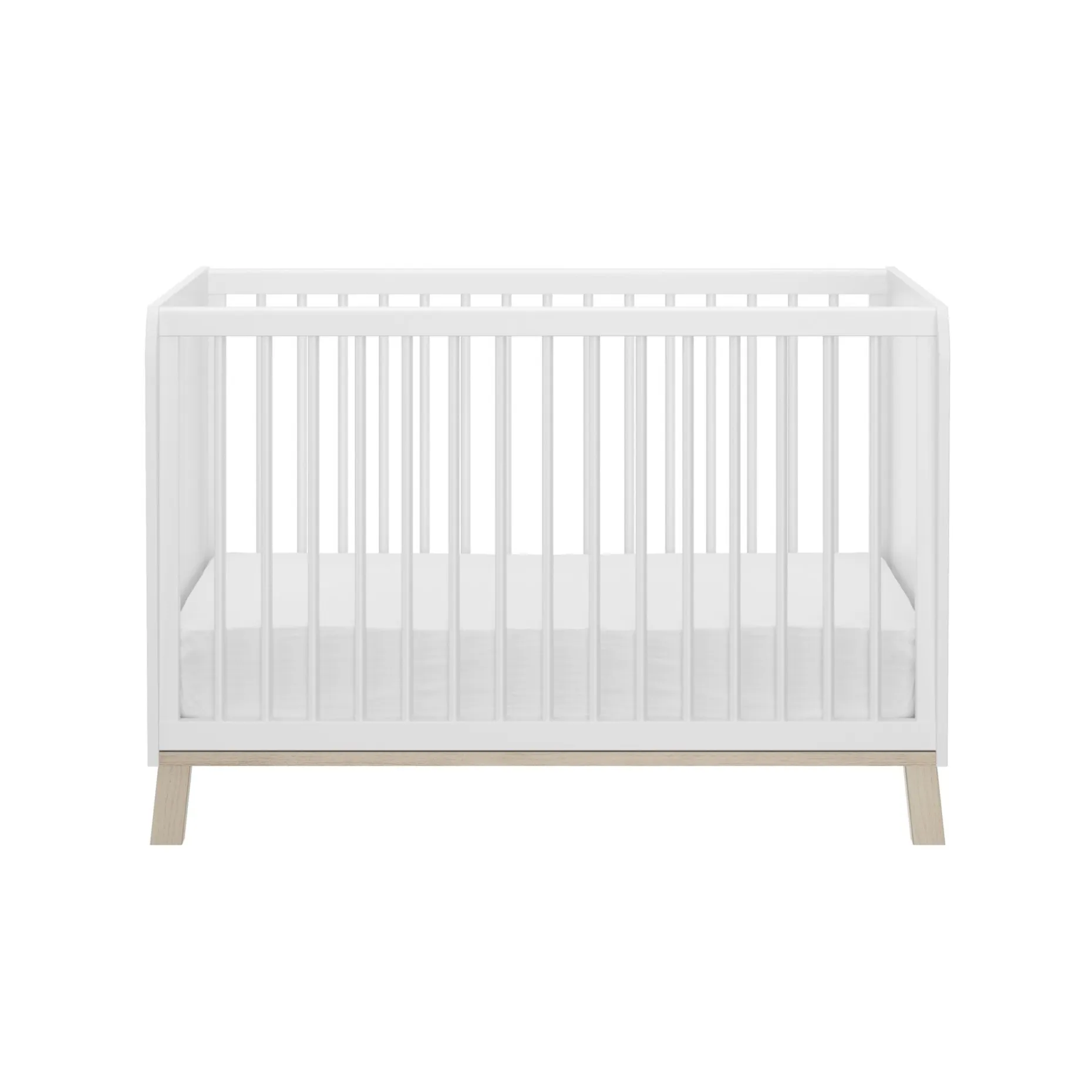 Kinderbett Aaron | 60 x 120 cm | Weiß