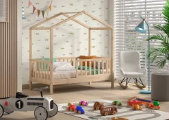 Kinderbett Dallas - 70x140 cm - Kiefer massiv
