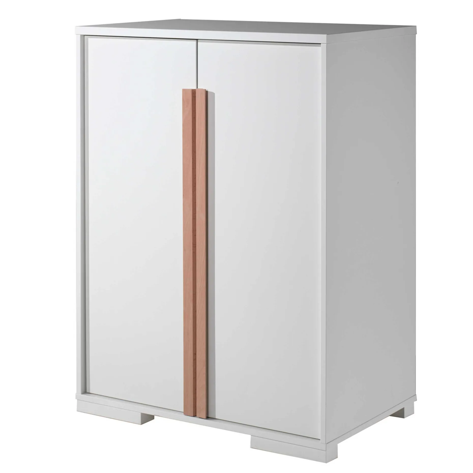 Kinderkleiderschrank London 98x56x116cm - weiß