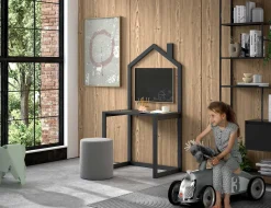 Kinder Vipack Kinderschreibtisch Dallas - 81x50x151 cm -