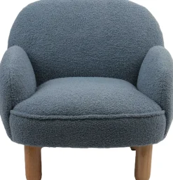 Kinder Vipack Kindersessel Rocky - 56x54x49cm - er Bouclé-Stoff