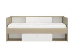 Kinder- und Jugendbett mit Stauraum Alicia | 90 x 200 cm | Design Châtaignier