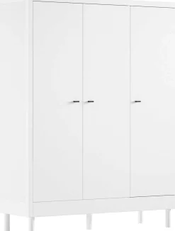 Kinder Vipack Kinderzimmer Forrest: Nachttisch, Bett 90x200, Kleiderschrank, Schreibtisch - buche