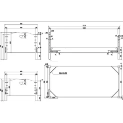 Kinder Vipack Kinderzimmer-Kombination Amori 2-