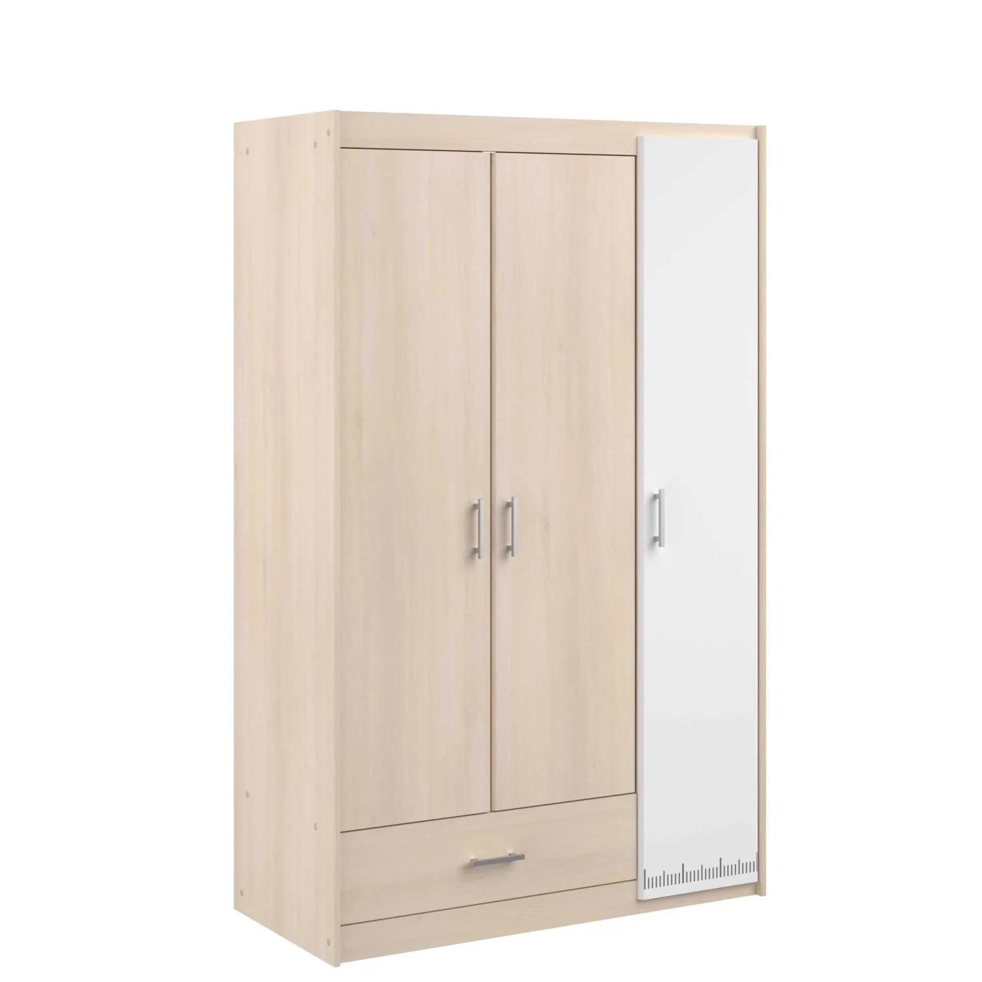 Kinder Parisot Kinderzimmerkombination Charly 90x200 | Halbhohes Bett und Kleiderschrank