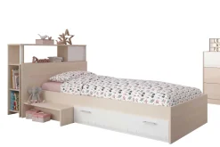 Kinder Parisot Kinderzimmerkombination Charly 90x190 | Kinderbett, Rückenteil, Kleiderschrank, Kommode, Schreibtisch