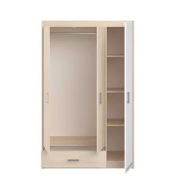 Kinder Parisot Kinderzimmerkombination Charly 90x190 | Kinderbett, Rückenteil, Kleiderschrank