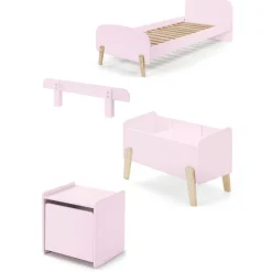 Kinder Vipack Kinderzimmer Kombination 3 Kiddy-pink