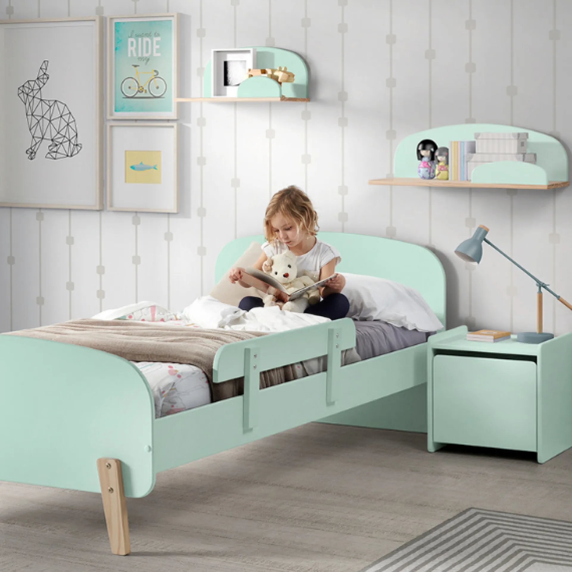 Kinder Vipack Kinderzimmer Kombination 5 Kiddy-mint