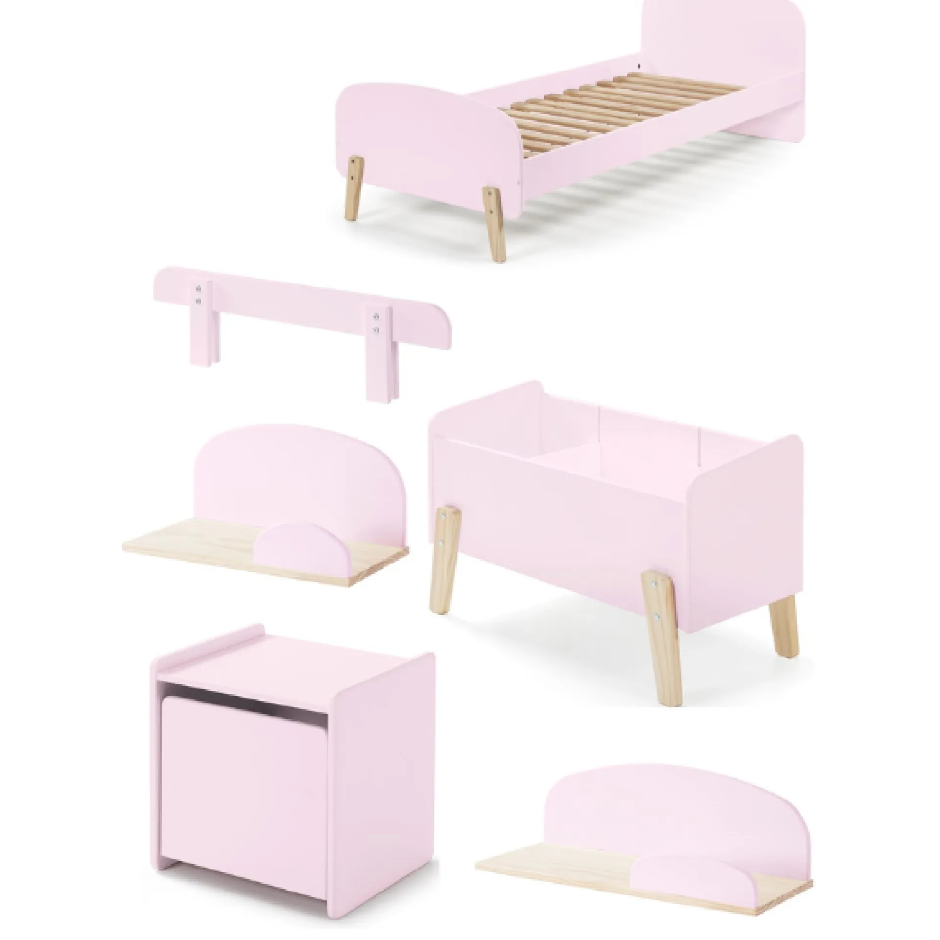 Kinder Vipack Kinderzimmer Kombination 7 Kiddy-pink