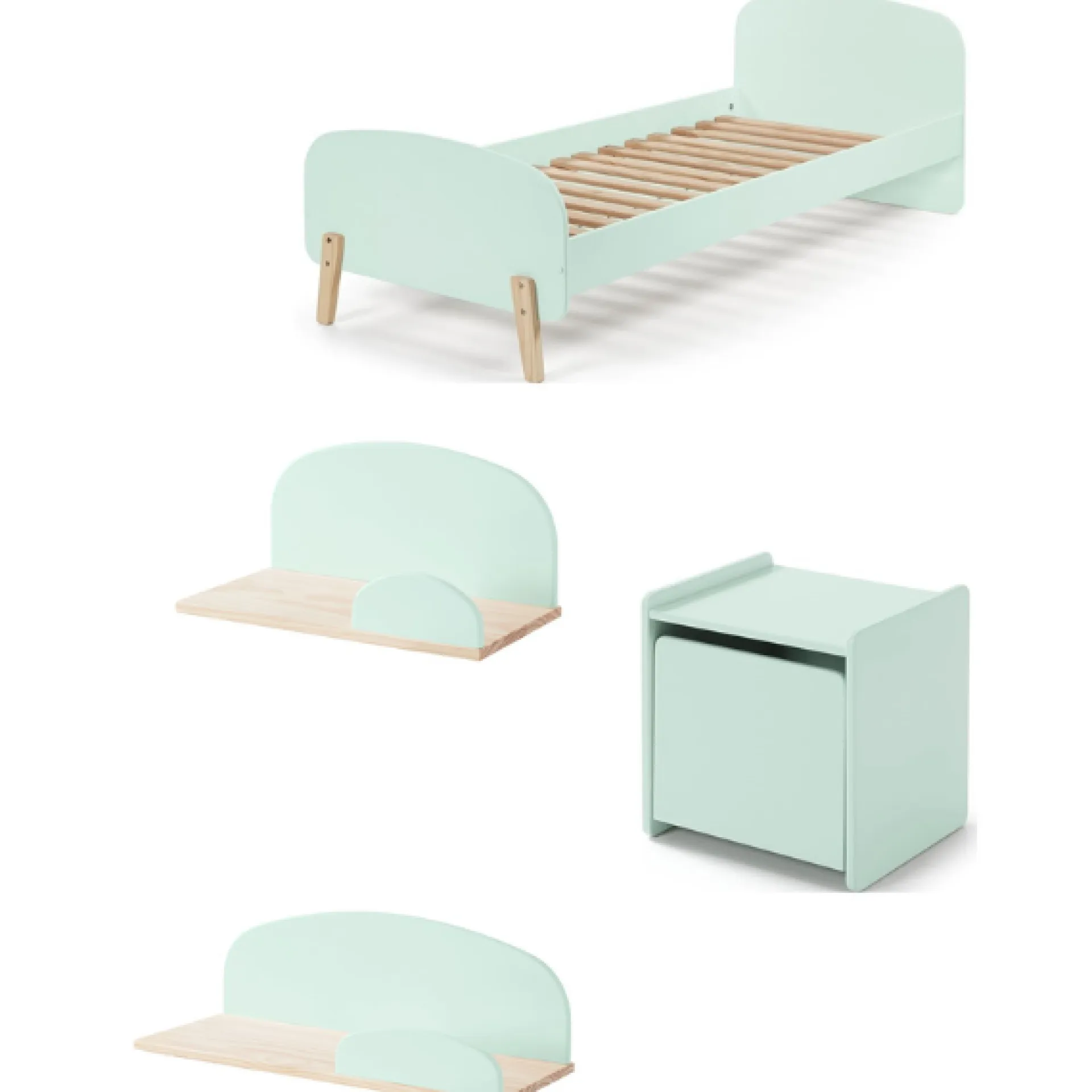 Kinder Vipack Kinderzimmer Kombination 4 Kiddy-mint
