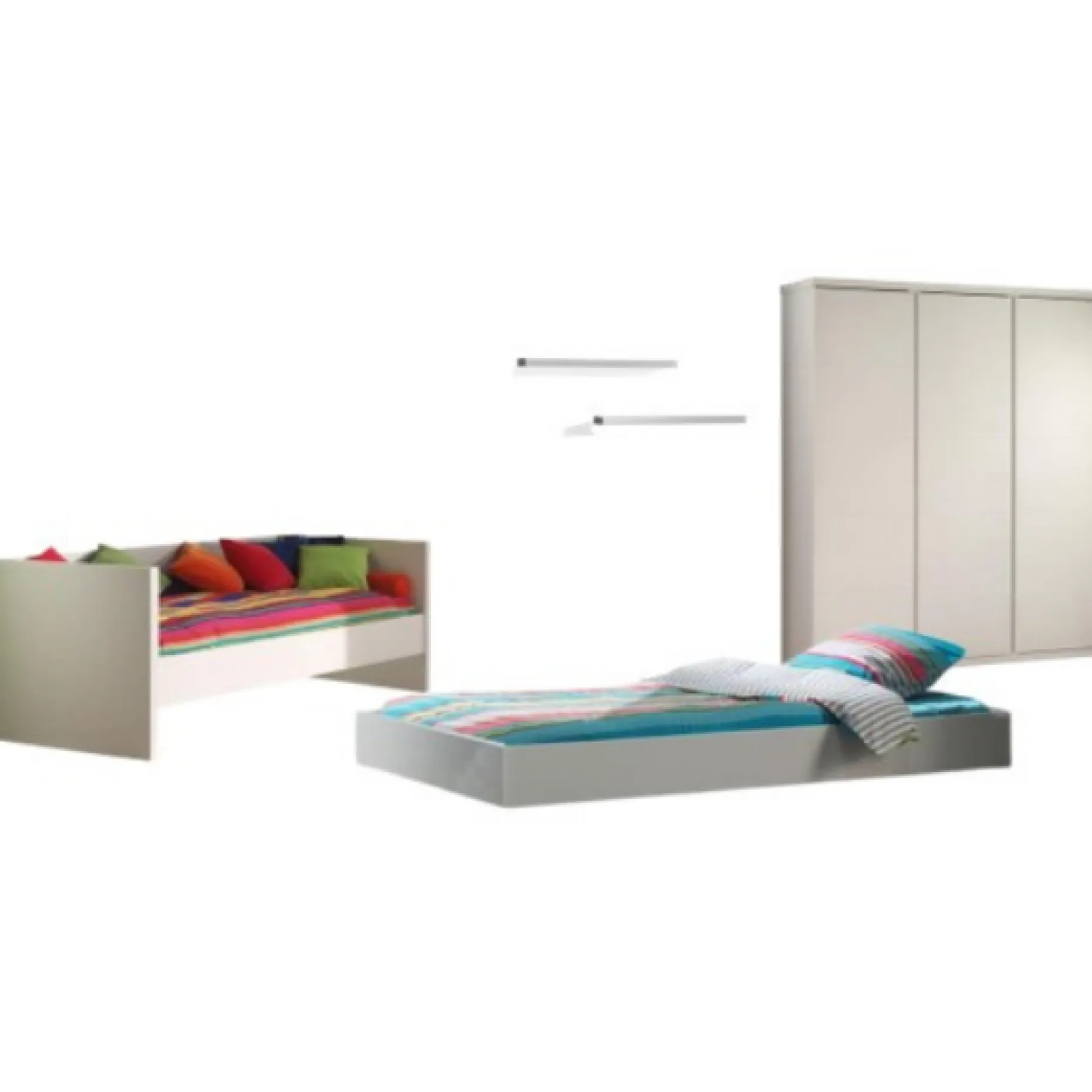 Kinderzimmer-Kombination Lara 5-Weiß