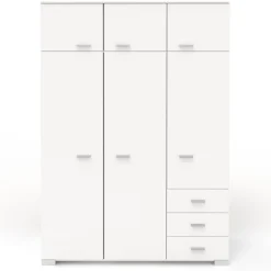 Kinder Parisot Kinderzimmerkombination Leo/Galaxy | Etagenbett, Bett-Schubladen-Set, Kleiderschrank