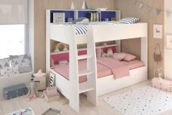 Kinder Parisot Kinderzimmerkombination Leo/Galaxy | Etagenbett, Bett-Schubladen-Set, Kleiderschrank