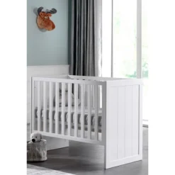 Kinderzimmer-Set Billy - Kommode, Wickeltisch & Babybett - MDF/weiß