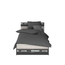 Kinder Parisot Kinderzimmer-Set Fabric| Kinderbett, Bettschubladen-Set, Nachttisch, Kleiderschrank, Schreibtisch
