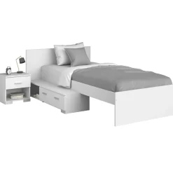 Kinder Parisot Kinderzimmer-Set Galaxy | Einzelbett, Nachttisch |